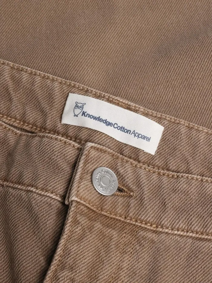 KnowledgeCotton Apparel Pants FLINT 5pocket Twill Pants Tiramisu 8211 Men KnowledgeCotton Apparel Pants FLINT 5pocket Twill Pants Tiramisu 8211 Men