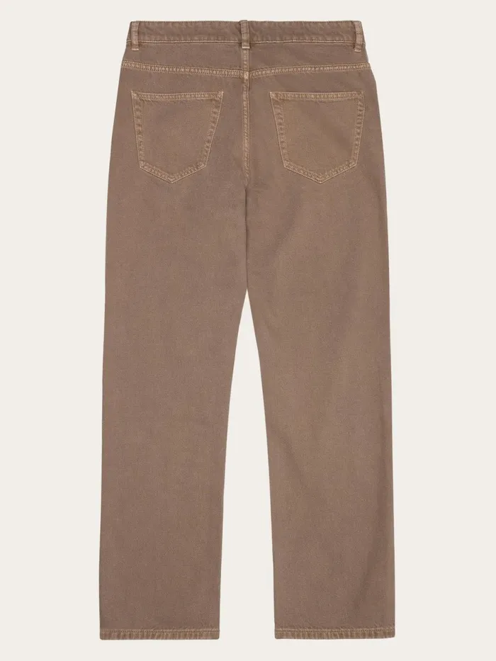 KnowledgeCotton Apparel Pants FLINT 5pocket Twill Pants Tiramisu 8211 Men KnowledgeCotton Apparel Pants FLINT 5pocket Twill Pants Tiramisu 8211 Men