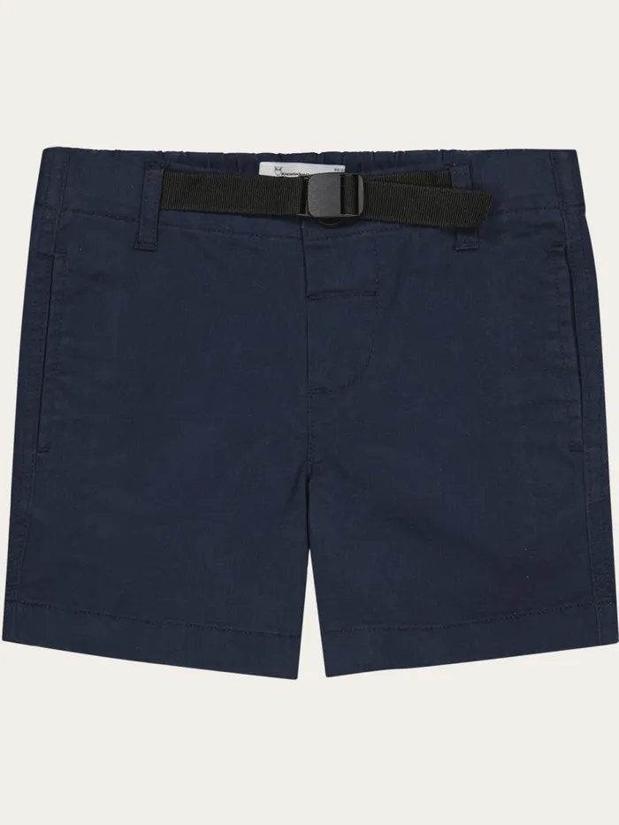 KnowledgeCotton Apparel Shorts Baggy Twill Shorts Belt Details Total Eclipse 8211 Kids KnowledgeCotton Apparel Shorts Baggy Twill Shorts Belt Details Total Eclipse 8211 Kids