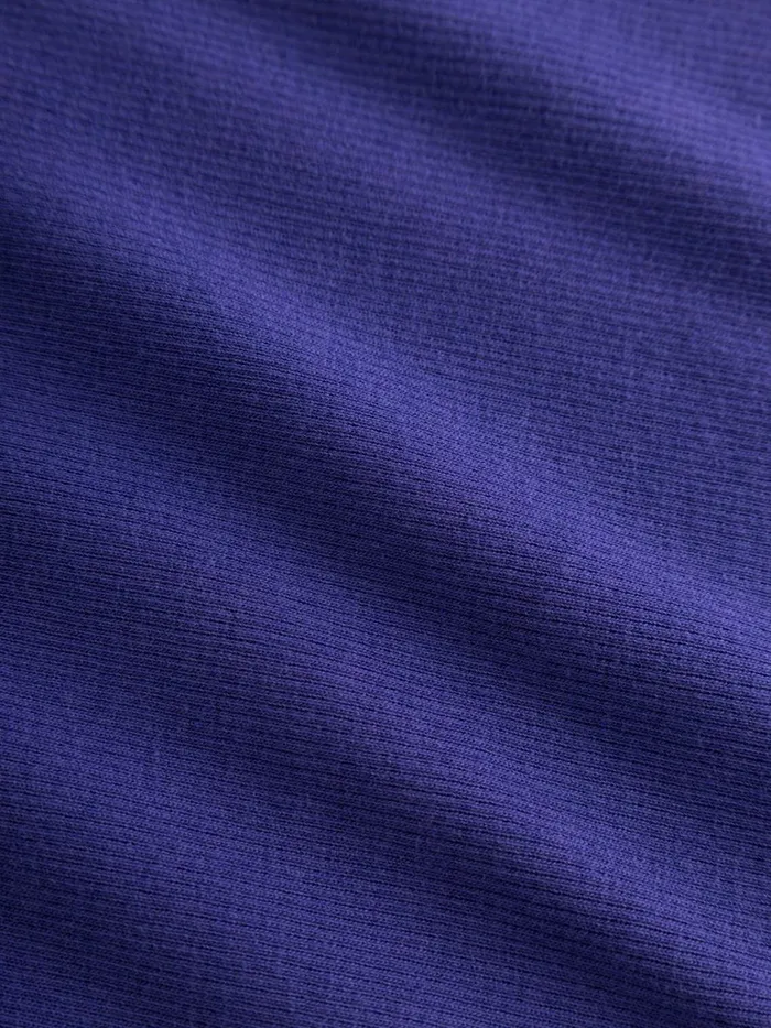 KnowledgeCotton Apparel TShirts And Tops Rib High Neck Long Sleeve Deep Purple 8211 Women