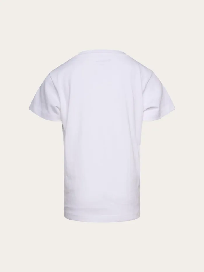 KnowledgeCotton Apparel TShirts Boxed Fit Tshirt Rhubarb 8211 Kids KnowledgeCotton Apparel TShirts Boxed Fit Tshirt Rhubarb 8211 Kids
