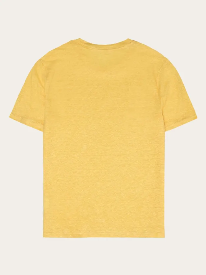 KnowledgeCotton Apparel TShirts Linen Tshirt Yarrow 8211 Men KnowledgeCotton Apparel TShirts Linen Tshirt Yarrow 8211 Men