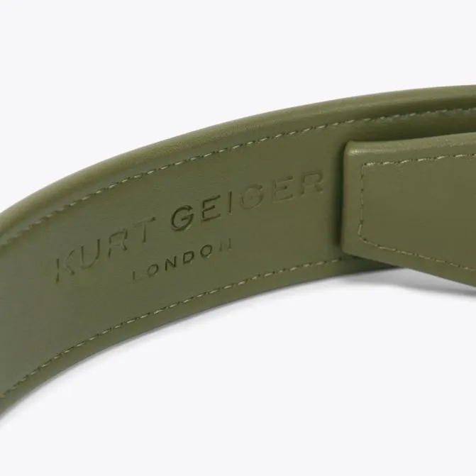 Kurt Geiger Belts Southbank Belt Khaki 8211 Women