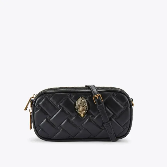 Kurt Geiger Camera Bags Triple Zip Kensington Camera Bag Black 8211 Women