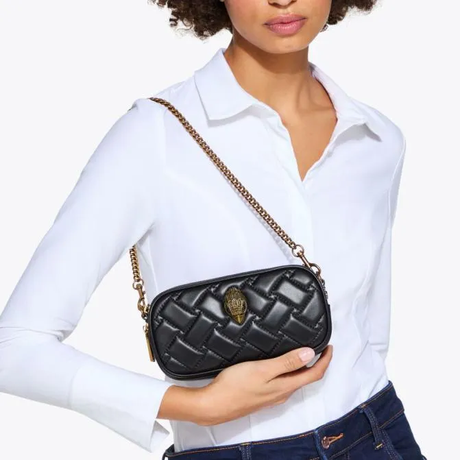 Kurt Geiger Camera Bags Triple Zip Kensington Camera Bag Black 8211 Women