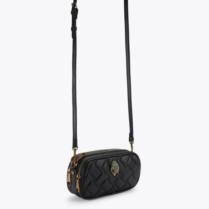 Kurt Geiger Camera Bags Triple Zip Kensington Camera Bag Black 8211 Women