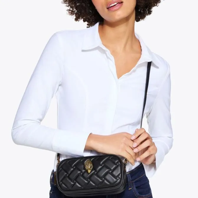 Kurt Geiger Camera Bags Triple Zip Kensington Camera Bag Black 8211 Women
