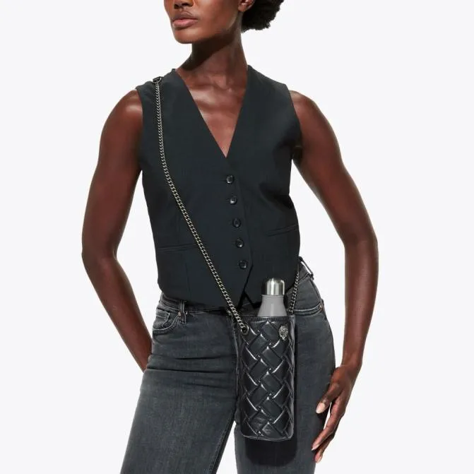 Kurt Geiger Crossbody Bags Kensington Bottle Holder Black 8211 Women