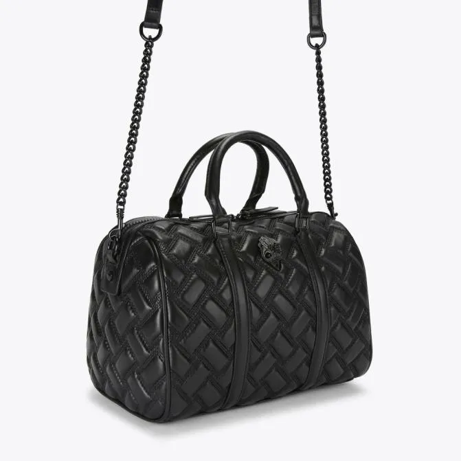 Kurt Geiger Crossbody Bags Kensington Drench Boston Bag Black 8211 Women