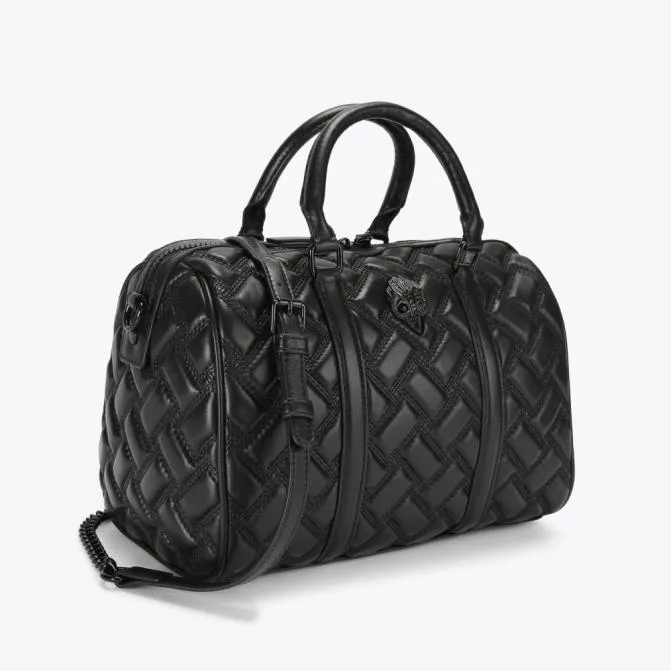 Kurt Geiger Crossbody Bags Kensington Drench Boston Bag Black 8211 Women