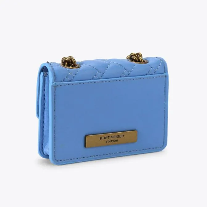 Kurt Geiger Crossbody Bags Micro Kensington Bag Mid Blue 8211 Women