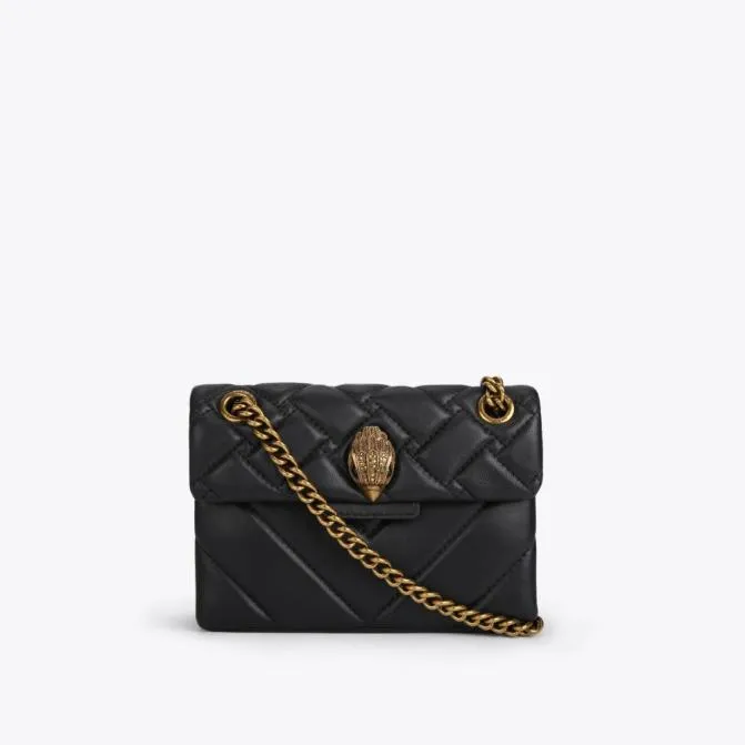 Kurt Geiger Crossbody Bags Mini Leather Kensington Bag Black Combination 8211 Women