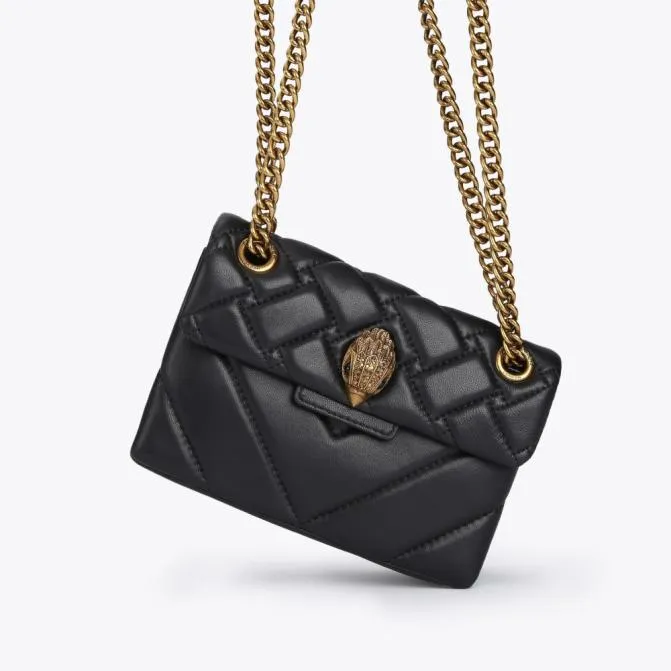 Kurt Geiger Crossbody Bags Mini Leather Kensington Bag Black Combination 8211 Women