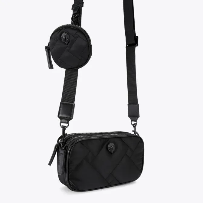 Kurt Geiger Crossbody Bags Recycled Sm 2zip Camera D Black 8211 Women Kurt Geiger Crossbody Bags Recycled Sm 2zip Camera D Black 8211 Women