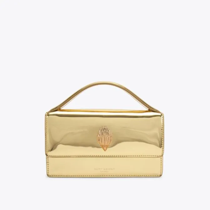 Kurt Geiger Crossbody Bags Small Bond Top Handle Bag Gold 8211 Women