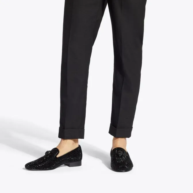 Kurt Geiger Dress Shoes Ace Stud Loafer Black 8211 Men