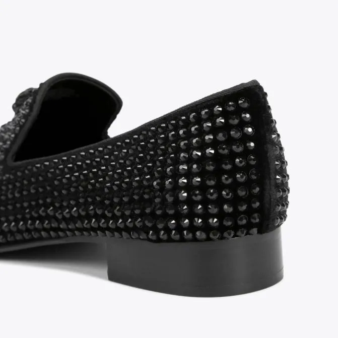 Kurt Geiger Dress Shoes Ace Stud Loafer Black 8211 Men
