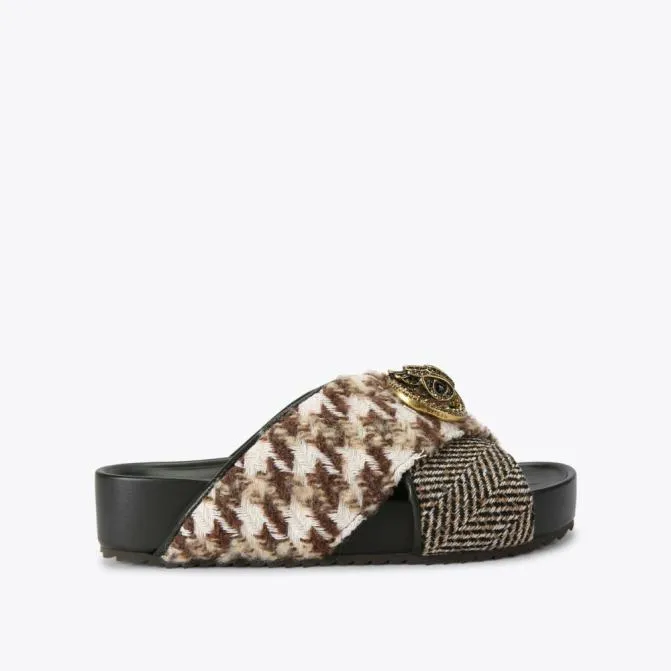 Kurt Geiger Sandals Chelsea Cross Strap Sandal Brown Other 8211 Women