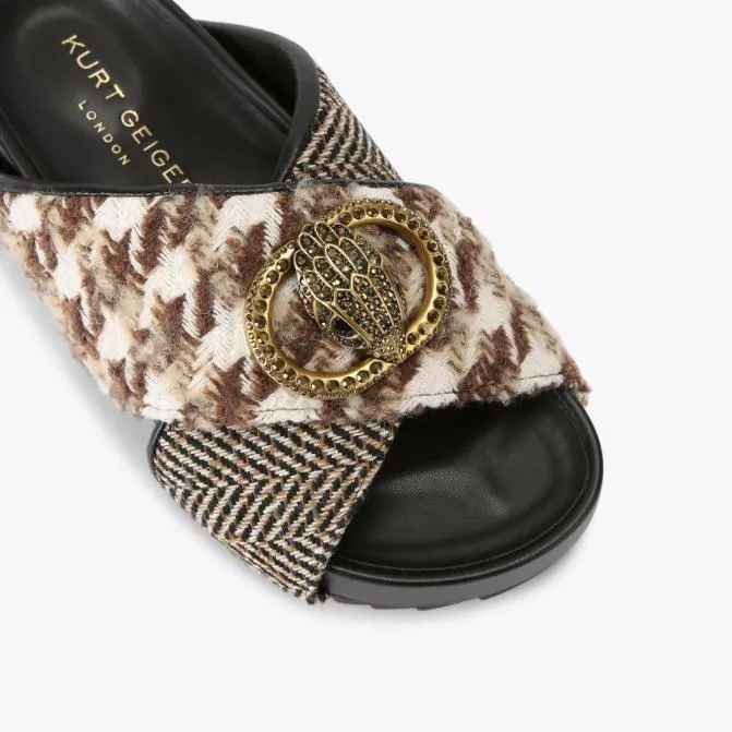 Kurt Geiger Sandals Chelsea Cross Strap Sandal Brown Other 8211 Women