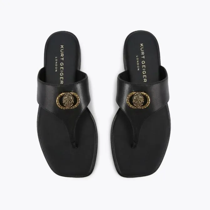 Kurt Geiger Sandals Chelsea Square Tbar Sandal Black 8211 Women
