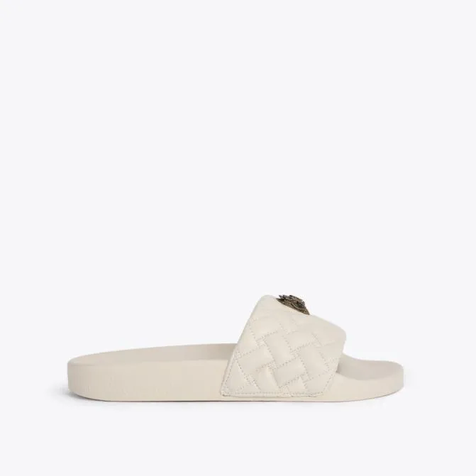 Kurt Geiger Sandals Meena Eagle Slide Bone 8211 Women