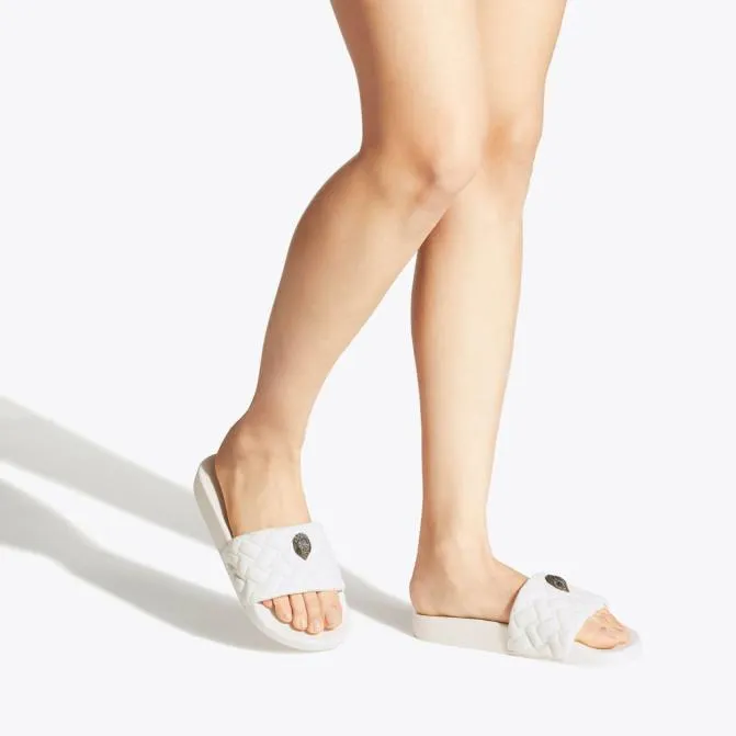 Kurt Geiger Sandals Meena Eagle Slide Bone 8211 Women