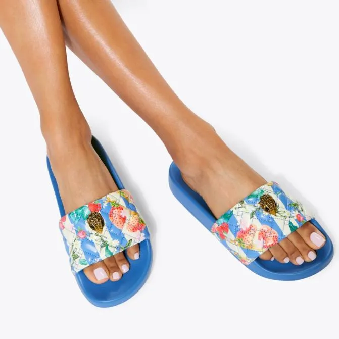 Kurt Geiger Sandals Meena Eagle Slide White Other 8211 Women