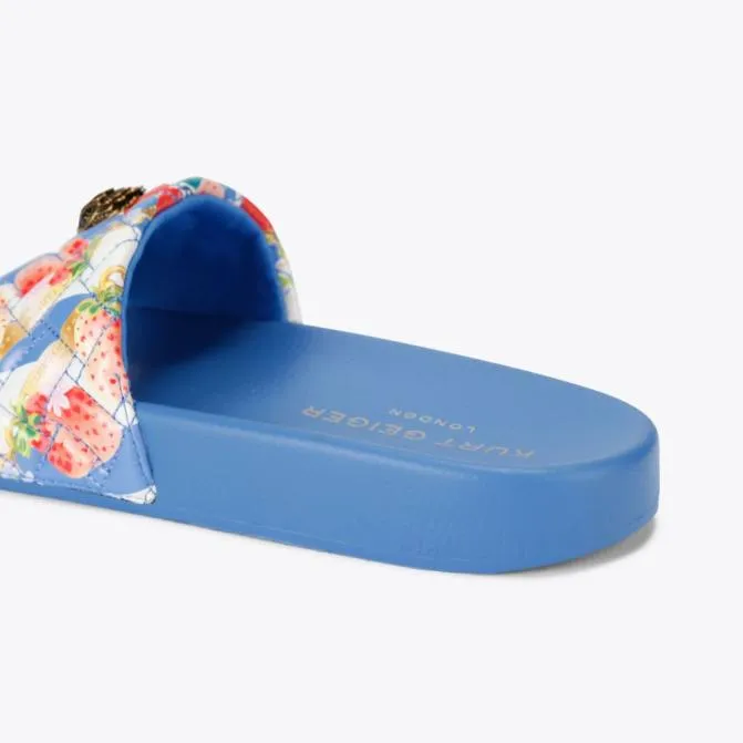 Kurt Geiger Sandals Meena Eagle Slide White Other 8211 Women