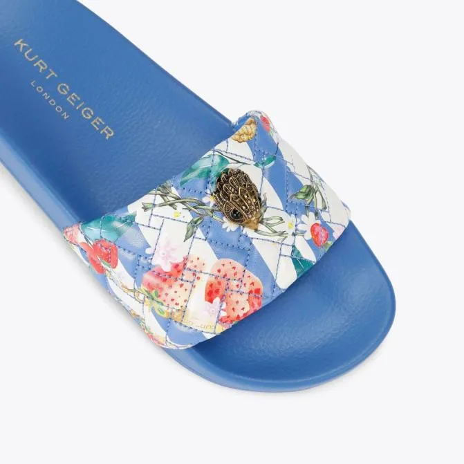 Kurt Geiger Sandals Meena Eagle Slide White Other 8211 Women