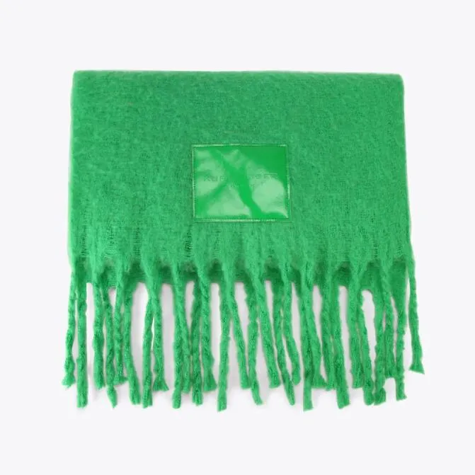 Kurt Geiger Scarves and Gloves Yarndye Scarf Green 8211 Women