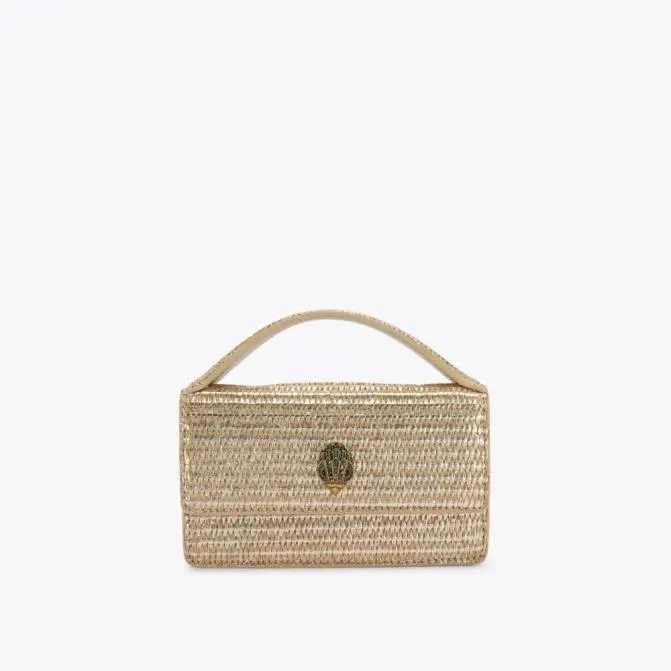 Kurt Geiger Shoulder Bags Extra Small Bond Top Handle Bag Gold 8211 Women