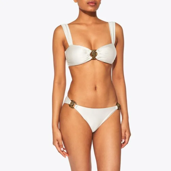Kurt Geiger Swim Chelsea Bikini Briefs White 8211 Women