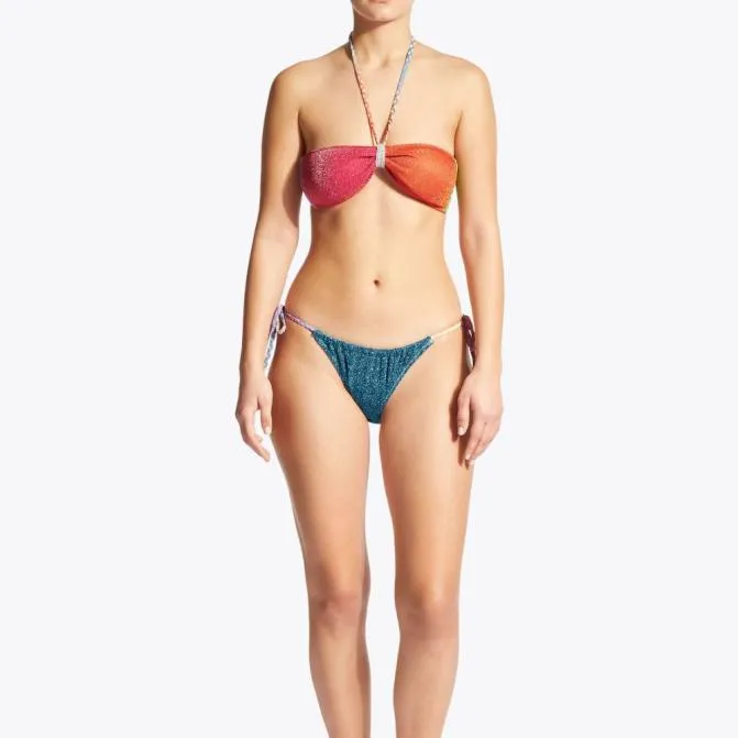 Kurt Geiger Swim Rainbow String Bikini Briefs Multiother 8211 Women