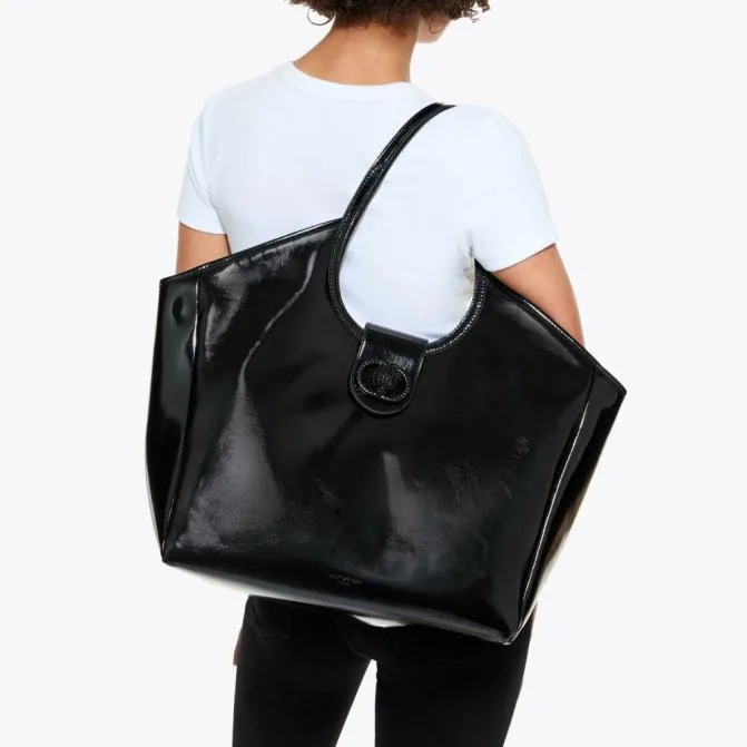Kurt Geiger Tote Bags Large Chelsea Drench Tote Bag Black 8211 Women