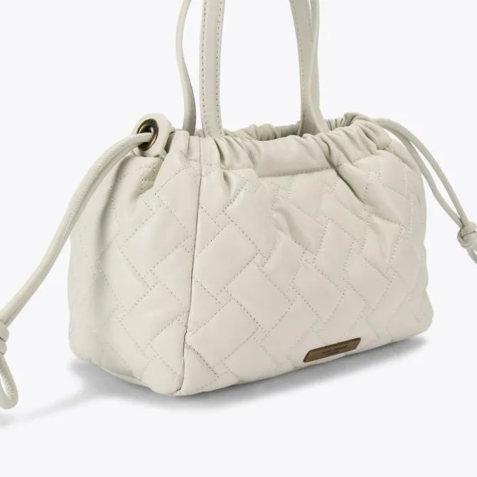 Kurt Geiger Tote Bags Small Kensington String Tote Bag Bone 8211 Women