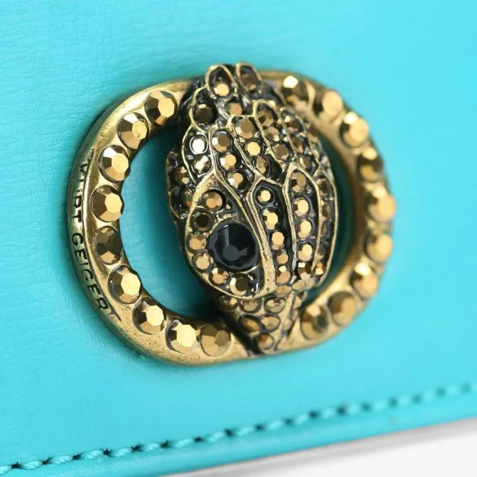 Kurt Geiger Wallets and Purses Chelsea Card Holder Turquoise 8211 Women