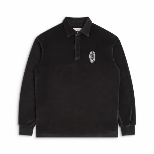 Long Sleeve Men Gallery Dept CHATEAU POLO SHIRT Black