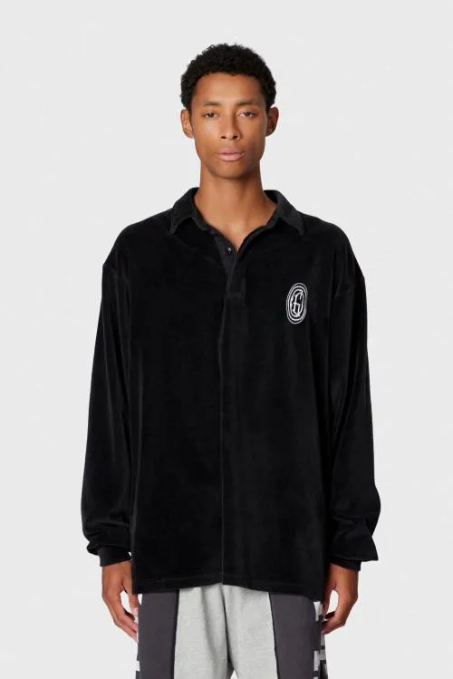 Long Sleeve Men Gallery Dept CHATEAU POLO SHIRT Black
