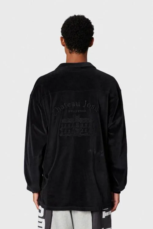 Long Sleeve Men Gallery Dept CHATEAU POLO SHIRT Black