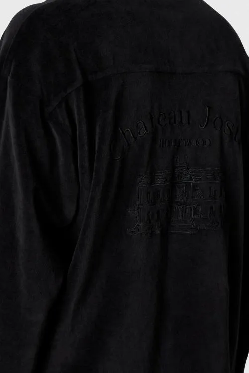 Long Sleeve Men Gallery Dept CHATEAU POLO SHIRT Black