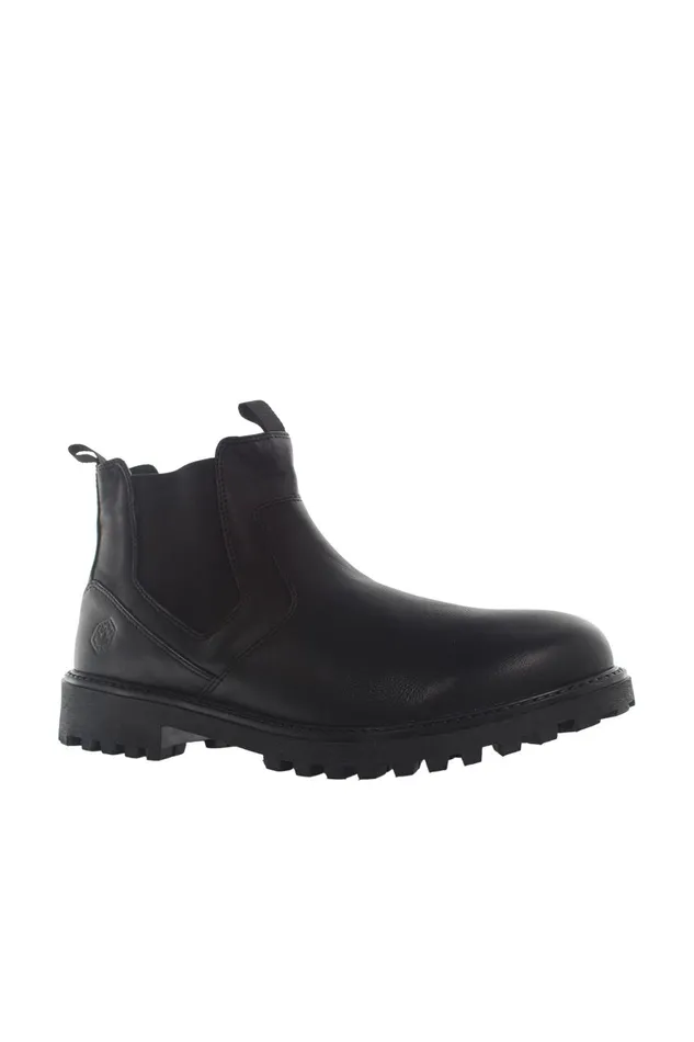 Lumberjack ANKLE BOOTS Men RIVER 2 SMH6913001 BLACK Man Worker Boot Black