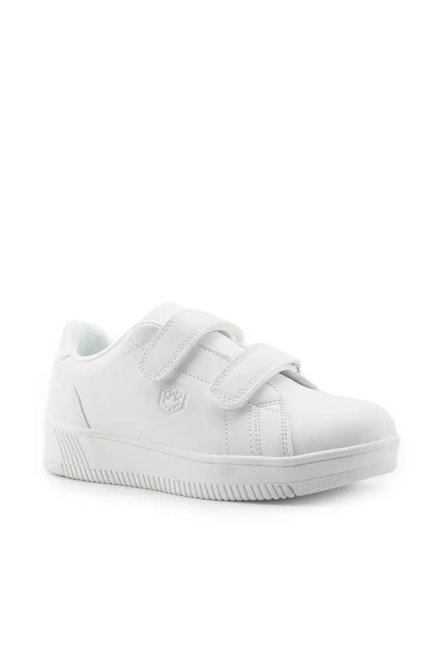 Lumberjack Shoes Boys 2 VELCRO SNEAKER WHITE Boy Sneaker White