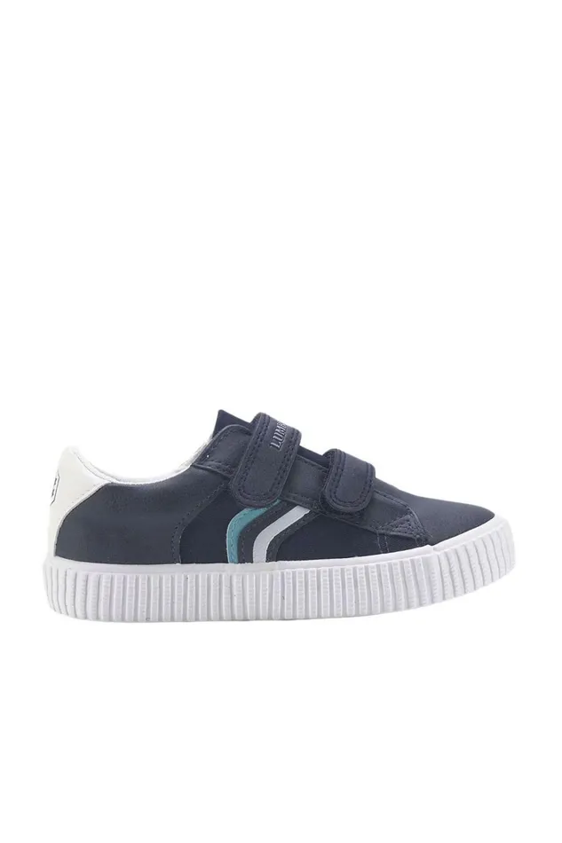 Lumberjack Shoes Boys SNEAKER 2 VELCRO NAVY BLUE Boy Basic Casual Boots Blue