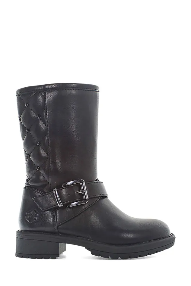 Lumberjack Shoes Girls SG21107005Z65CB001 BLACK Girl Comfort Shoes Black