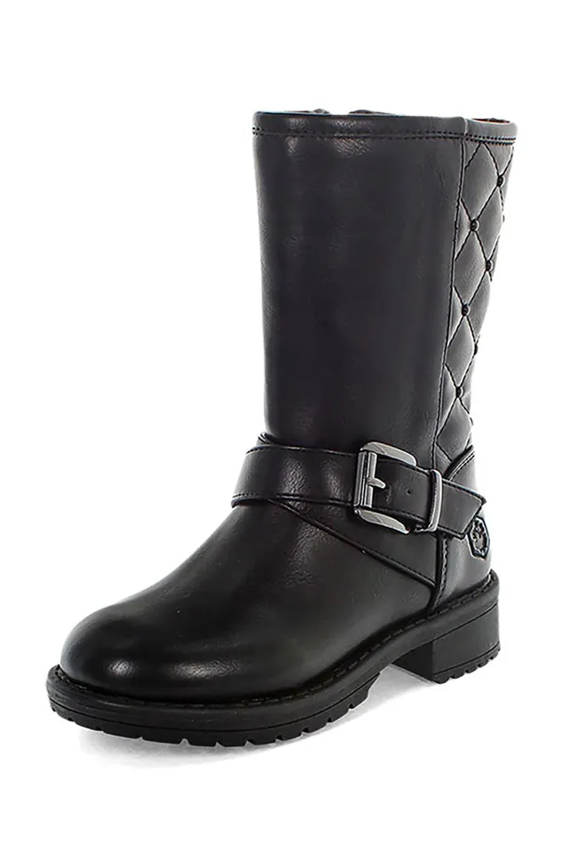 Lumberjack Shoes Girls SG21107005Z65CB001 BLACK Girl Comfort Shoes Black