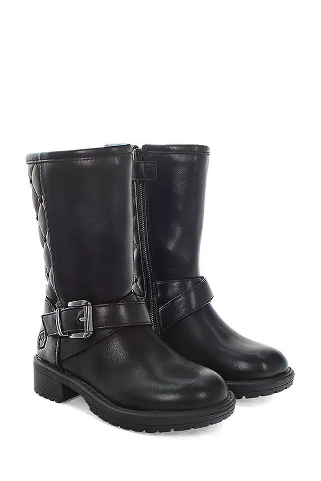 Lumberjack Shoes Girls SG21107005Z65CB001 BLACK Girl Comfort Shoes Black