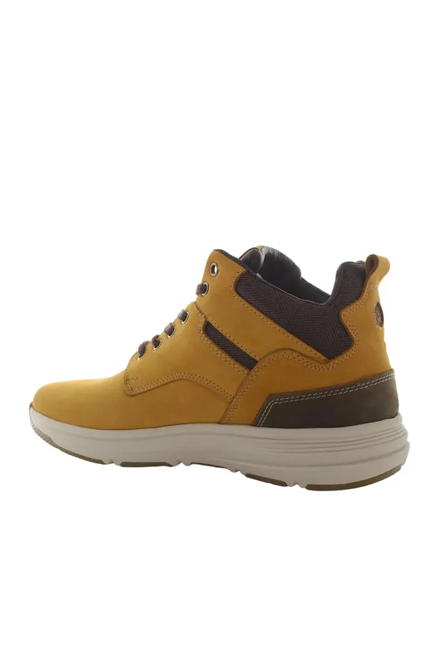 Lumberjack SNEAKERS Men MID CUT SNEAKER GINGER Man Comfort Shoes Brown