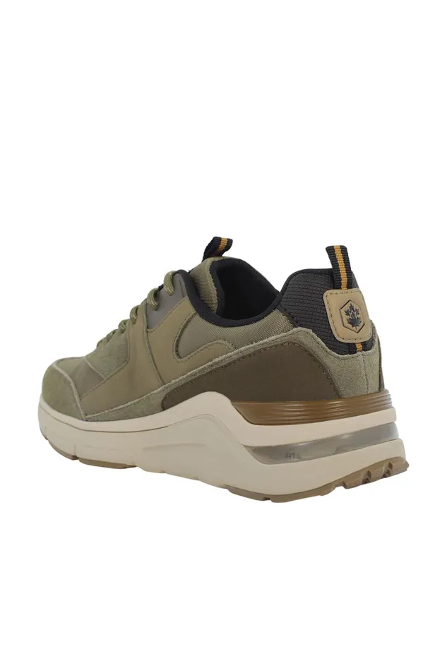Lumberjack SNEAKERS Men ROLAND SMI4912003 KHAKI Man Sport Shoes Green