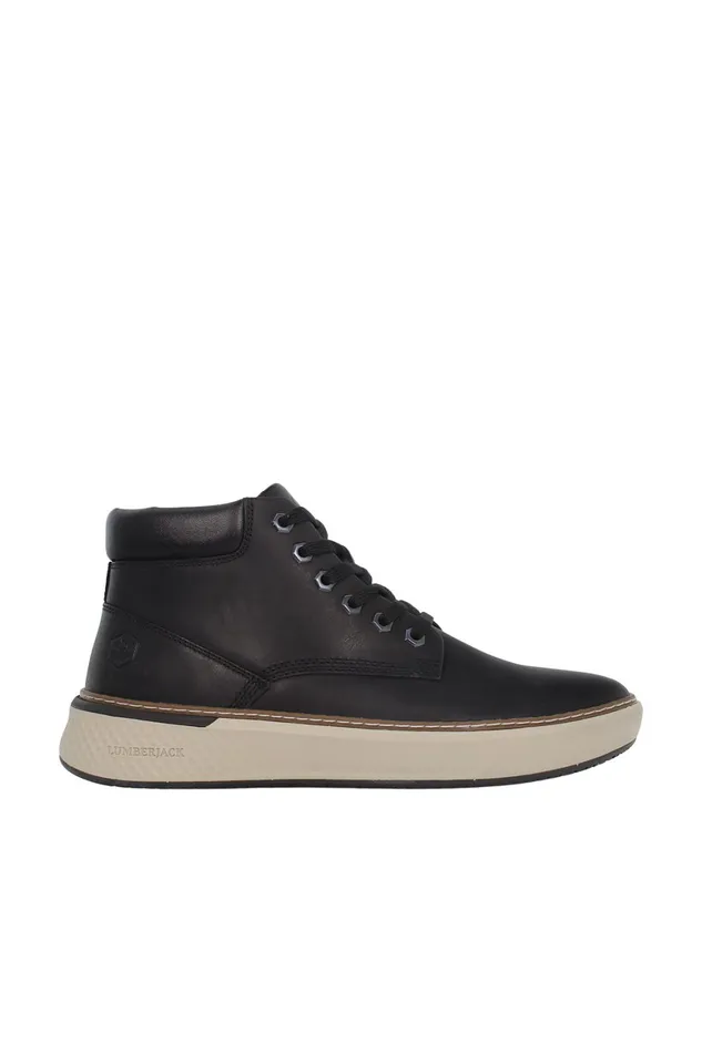 Lumberjack SNEAKERS Men SCOTT SMF3201005 BLACK Man Sneaker Hi Black