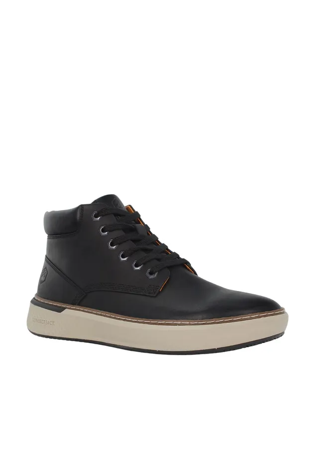Lumberjack SNEAKERS Men SCOTT SMF3201005 BLACK Man Sneaker Hi Black